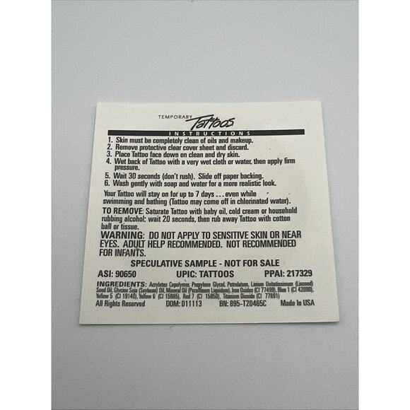 Texas Rangers MLB Baseball 10 Count Temporary Tattoos Game Party Team Home Run - Picture 6 of 7